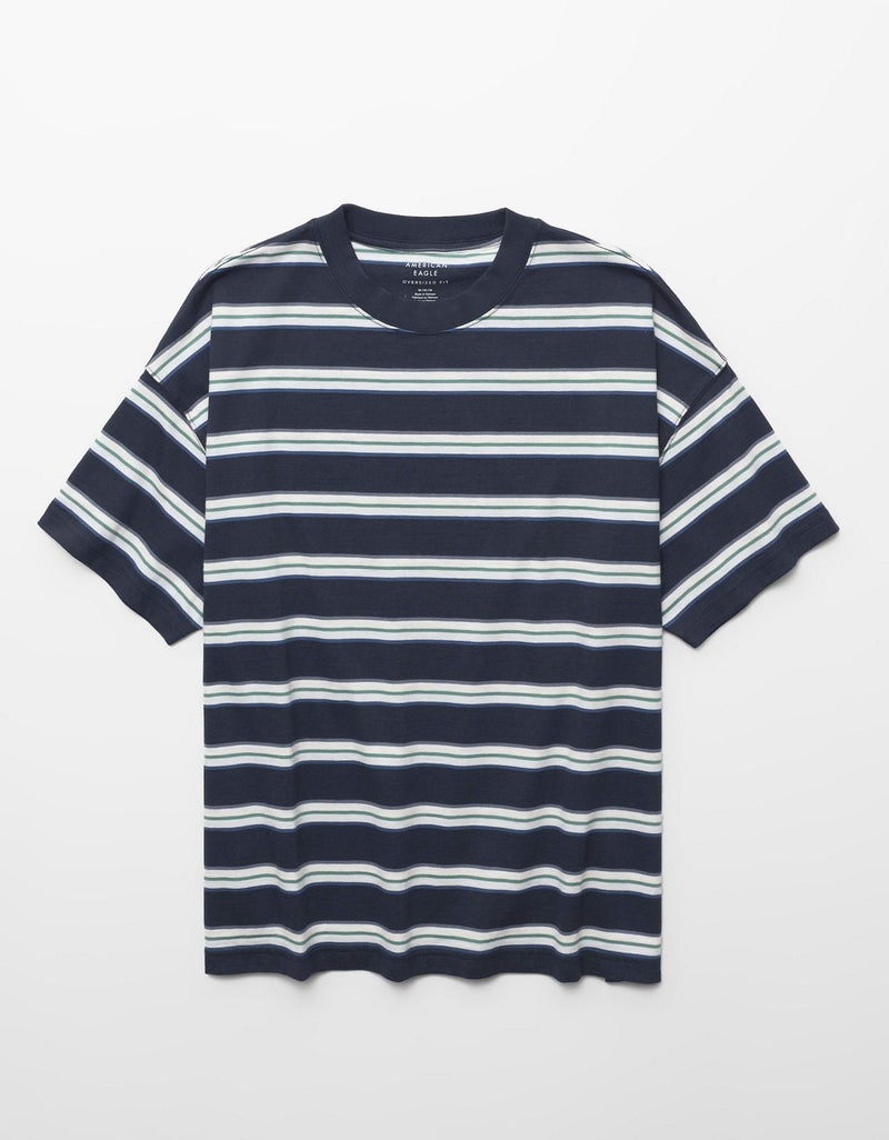 American Eagle AE Relaxed Textured Slub T-Shirt - Image 3