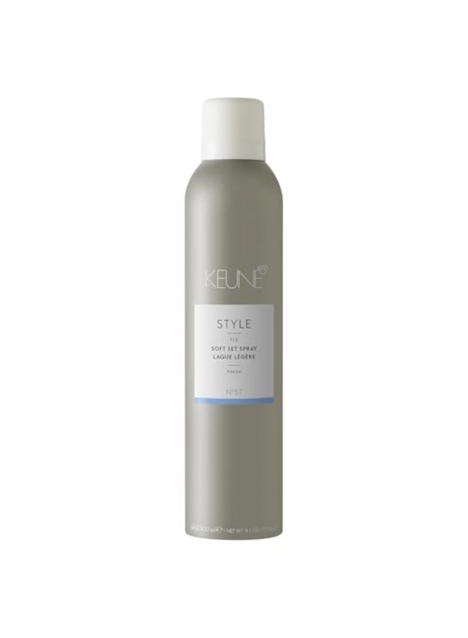 KEUNE Style Soft Set Spray Weightless Flexible Hold Hairspray for All Hair Types 92 Fl Oz - Image 1