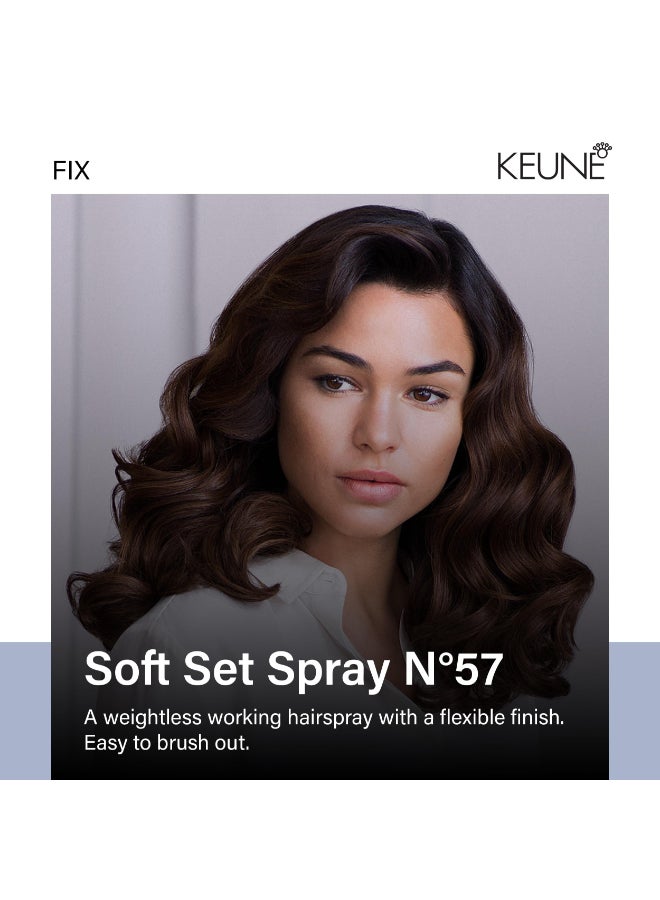KEUNE Style Soft Set Spray Weightless Flexible Hold Hairspray for All Hair Types 92 Fl Oz - Image 4