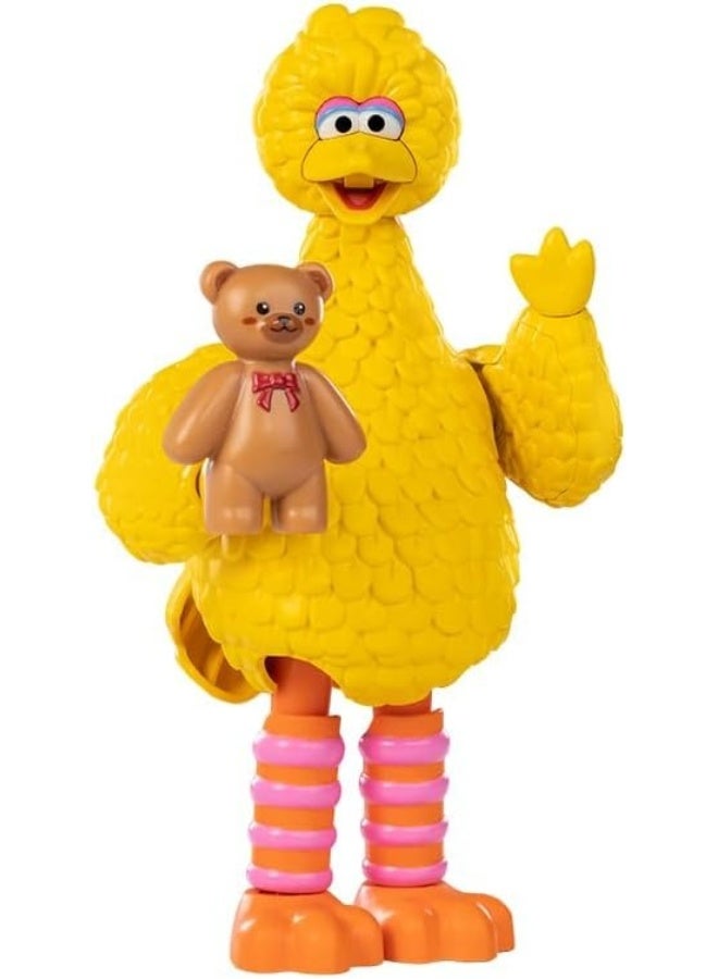 Blokees | Sesame Street Big Bird Action Figure | PreCool Model Kit | Collectible Buildable Toy with Teddy Bear Accessory | Ages 3+ - Image 2