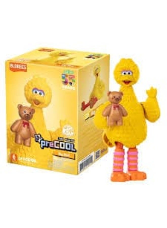 Blokees | Sesame Street Big Bird Action Figure | PreCool Model Kit | Collectible Buildable Toy with Teddy Bear Accessory | Ages 3+ - Image 4