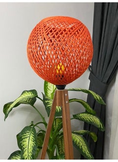Tekno Trust E27 Jute Rope Chandelier, Globe Pendant, Ball Chandelier, Pendant, Jute Ball Globe Floor Lamp Head, Including Socket 20 - 34  - Image 2