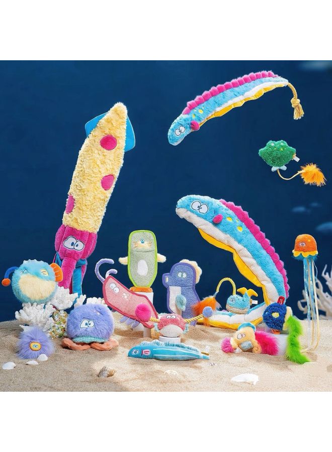 Plush Dog Toy with Sound-Paper and Sound-Emitting Features, Electric Pet Cat Toy, Tug-Of-War Game - Image 2