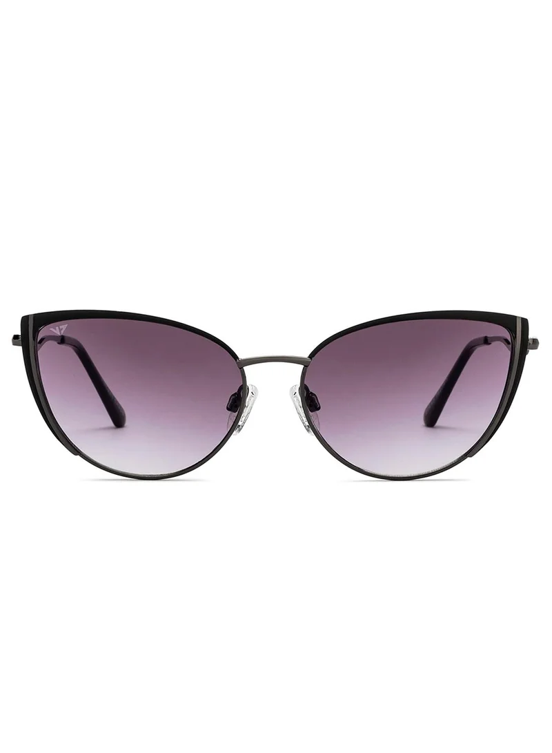 فينسينت تشيس Unisex UV Protection Cat Eye Sunglasses - VC S15802 - Lens Size: 59 Mm