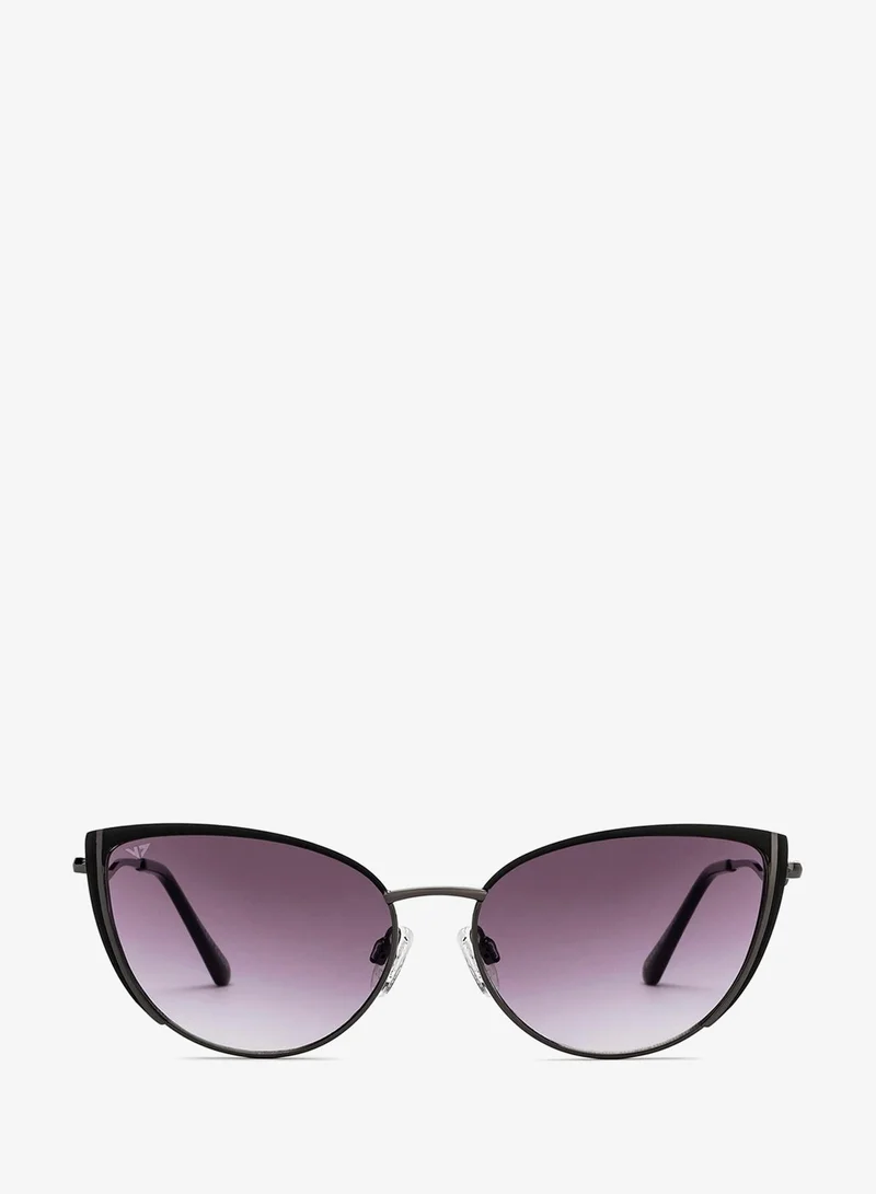 VINCENT CHASE Unisex UV Protection Cat Eye Sunglasses - VC S15802 - Lens Size: 59 Mm