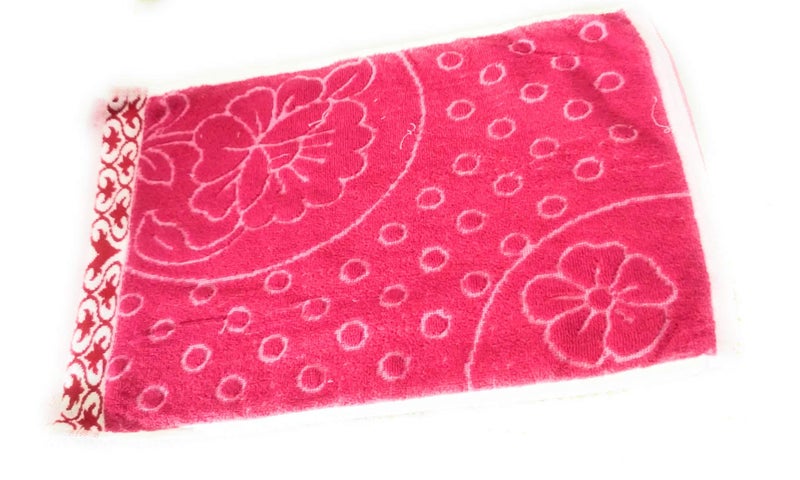 Cotton Colors Cotton Colors Floral Design Hand Towels (Medium, Multicolor, Pack of 8)_t063  - Image 3