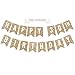 Perfect Occasion Prestrung Happy 30th Birthday Banner No DIY Gold Glitter 30th Birthday Party Banner Prestrung Garland on 6 ft Strands Gold Bday Party Decorations Decor Did We Mention No DIY - Image 3