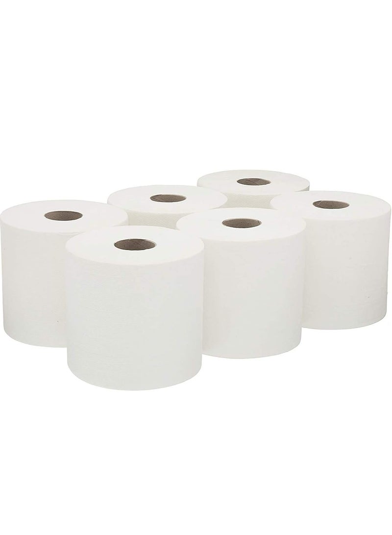 Joud House Hold Tissue 300 Meter Maxi Rolls Pack Of 6 White - Image 2