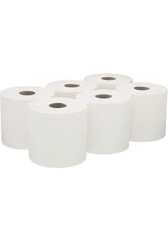 Maxi House Hold Tissue 300 Meter Maxi Rolls Pack Of 6 White  - Image 1