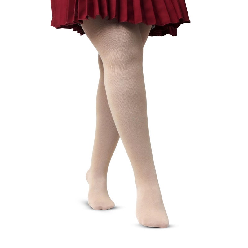 Bonjour Formal Stockings For School Girls in Single For 11-13 Years - Skin - Image 5
