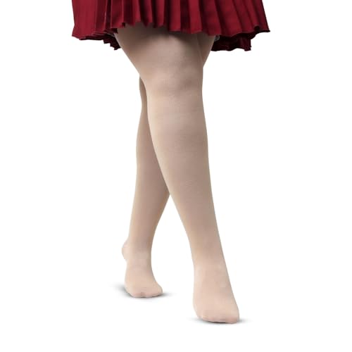 Bonjour Formal Stockings For School Girls in Single For 11-13 Years - Skin - Image 1