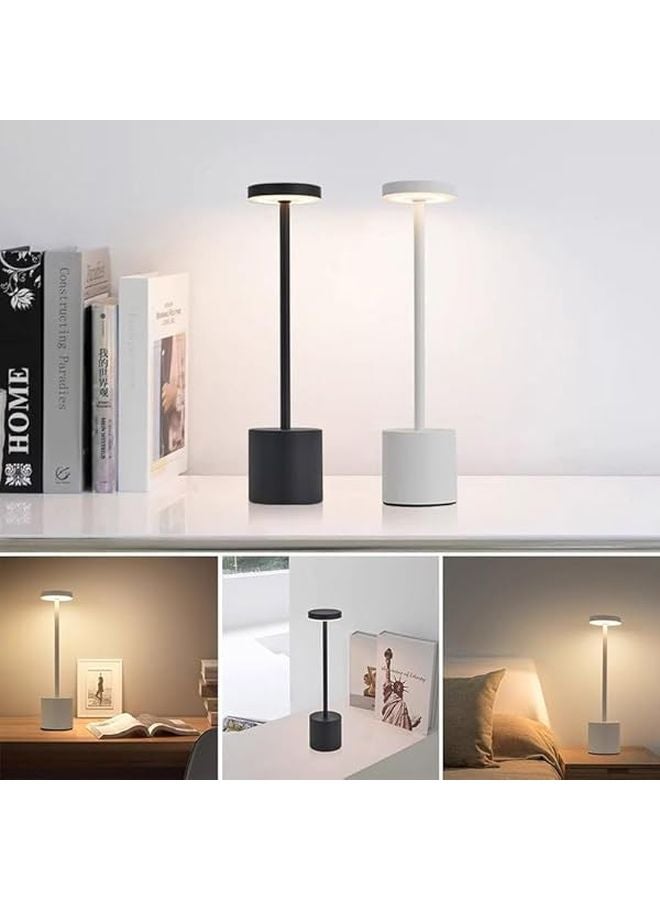 Portable Rechargeable LED Table Lamp White Color Night Light - Image 5