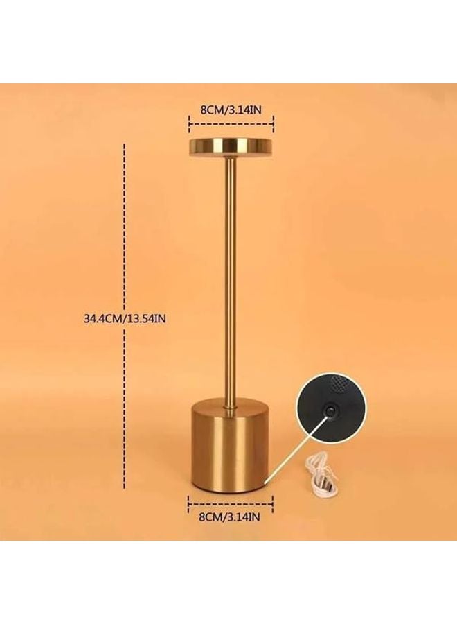 Portable Rechargeable LED Table Lamp White Color Night Light - Image 3