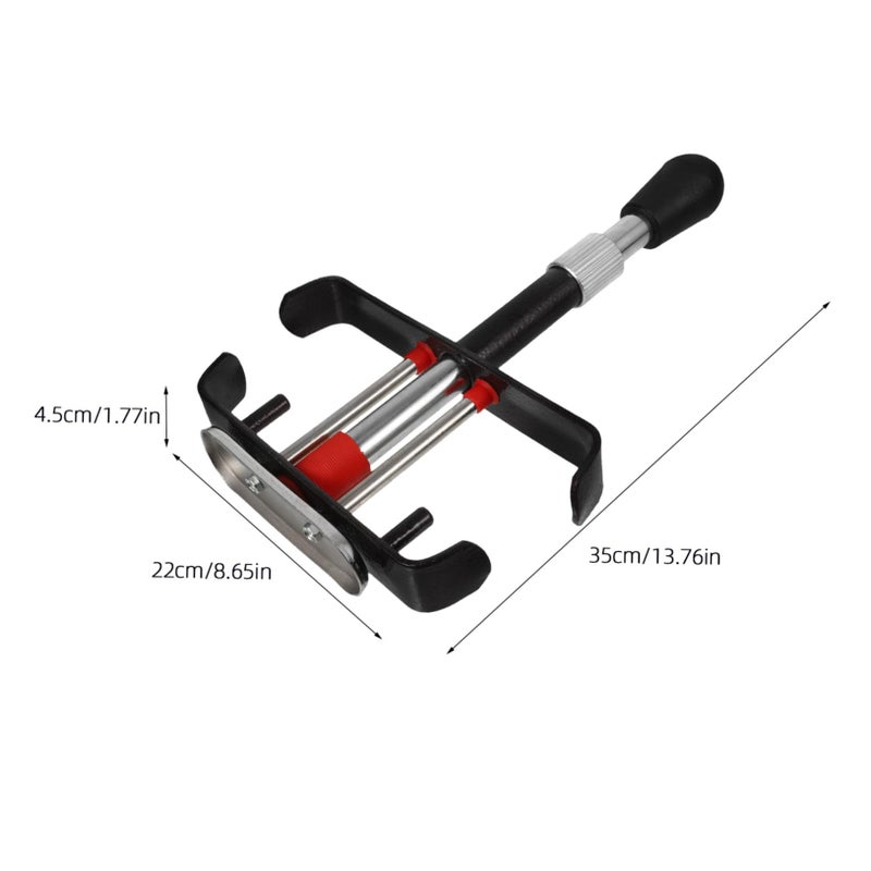 Universal Car Lock Pedal Brake Clutch Anti Theft Device with 3 Keys - Image 3