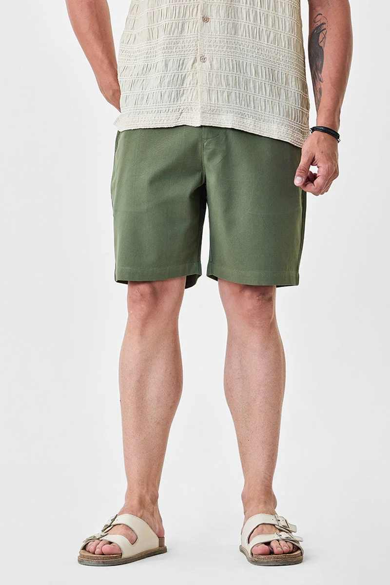 SNITCH 100% Cotton Relaxed Fit Shorts
