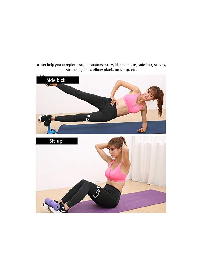 S-TOPWomen Men Sit-Up Exerciser Thin Body Fat Burning Abdomen Trainer Strong Suction Exercise Fitness Equipment - Image 2