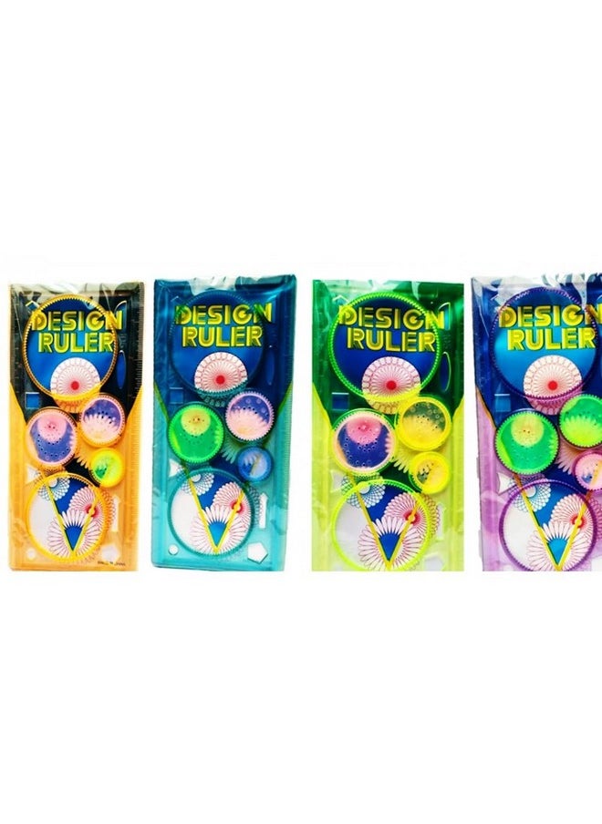 LUCID...We Build Relations LUCID...We Build Relations Designer Rulers&Self Inking Stamps For Kids Birthday Return Gift With Complimentary Gift Wrap. Emoji,Motivation And Rewarding Stamps(Pack Of 18 Ruler Set&18 Stamp Set)  - Image 4