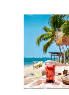 Pasabache Pasabahce Gaia Long Drink Glass Clear 285 ML Set Of 6  - Image 2