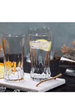 Pasabache Pasabahce Gaia Long Drink Glass Clear 285 ML Set Of 6  - Image 3