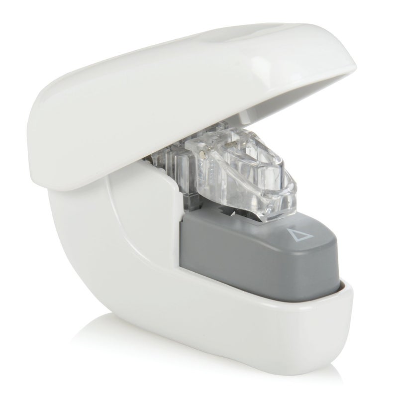 Swingline Stapleless Stapler, 5 Sheets, White (79198) - Image 2