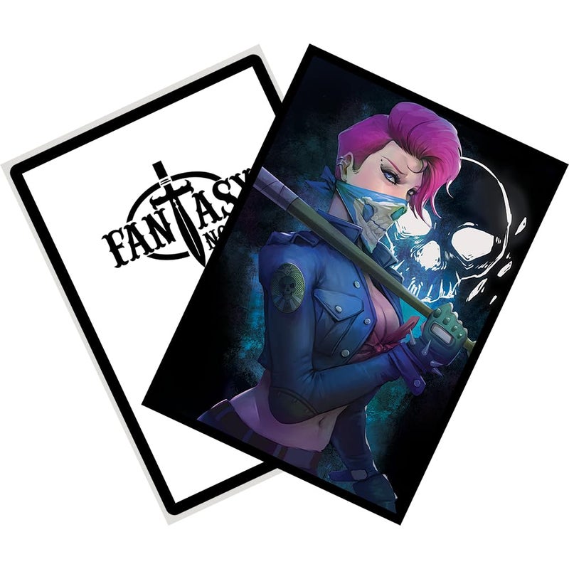 Fantasy North Vincent Vampire Hunter 100 Smooth Matte TCG Trading Card Sleeves Fits Magic MTG Commander Pokemon and Other Card Games Playing Card Sleeves - Image 2
