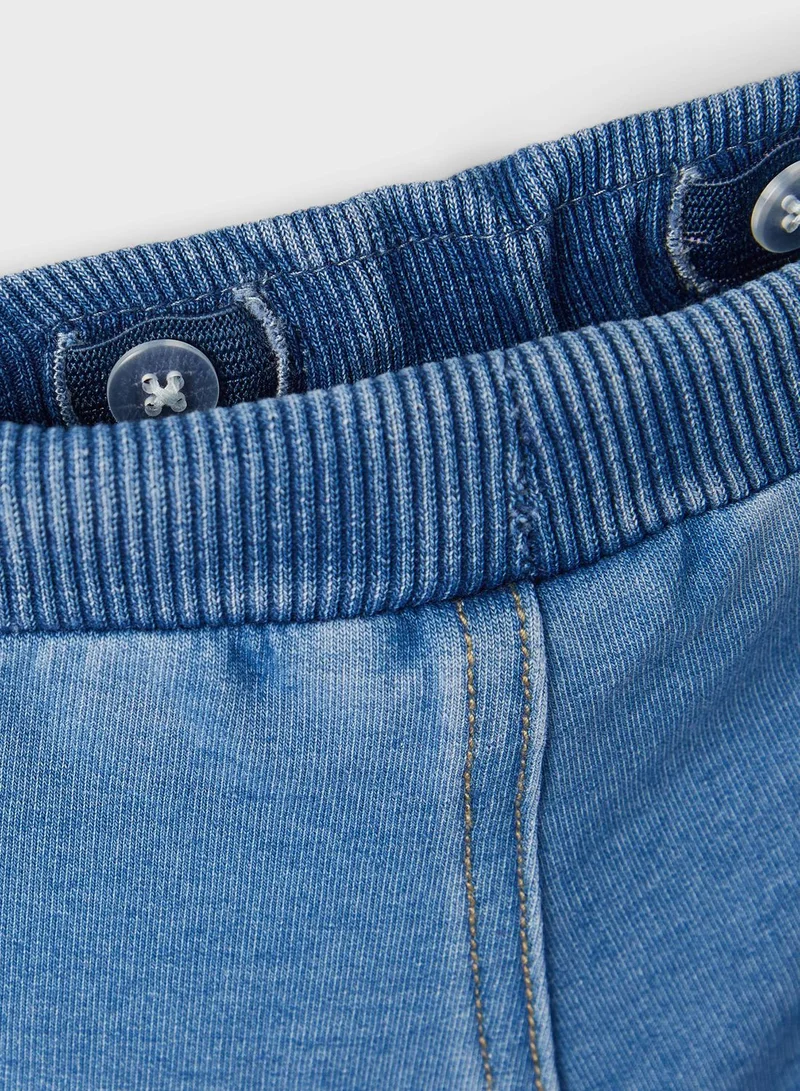 NAME IT Infant Mid Wash Jogg Jeans