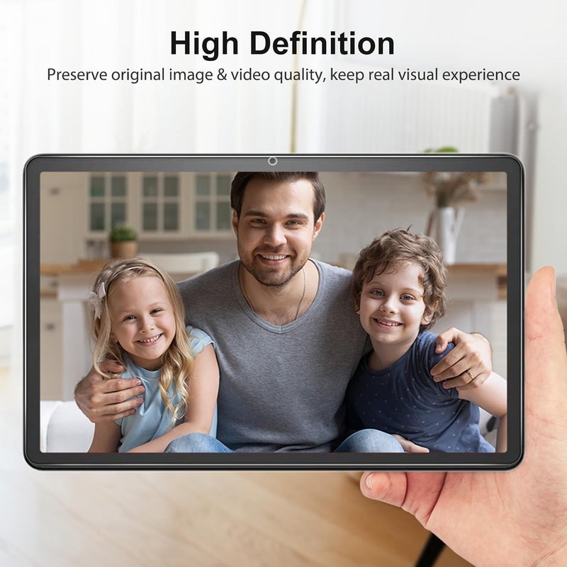سبراين حزمة مكونة من 2 واقي شاشة متوافق مع جهاز All-new Fire HD 10 2021 / Fire HD 10 Plus / Fire HD 10 Kids / Fire HD 10 Kids Pro Tablet 2021 المُطلق، زجاج المقوى/استجابة عالية - Image 5