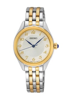 Seiko Women's Analog Round Shape Stainless Steel Wrist Watch SUR380P1 - 29 Mm  - Image 1