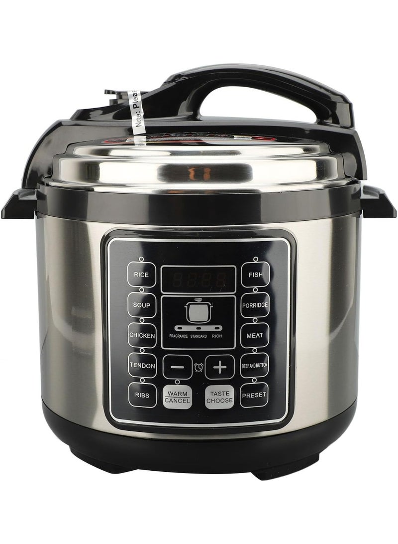 منتقي 5L Electric Pressure Cooker – Smart Multi-Cooker for Rice, Soup, Porridge & More | Instant One-Touch Cooking, Stainless Steel Pot, Energy Efficient - Image 1