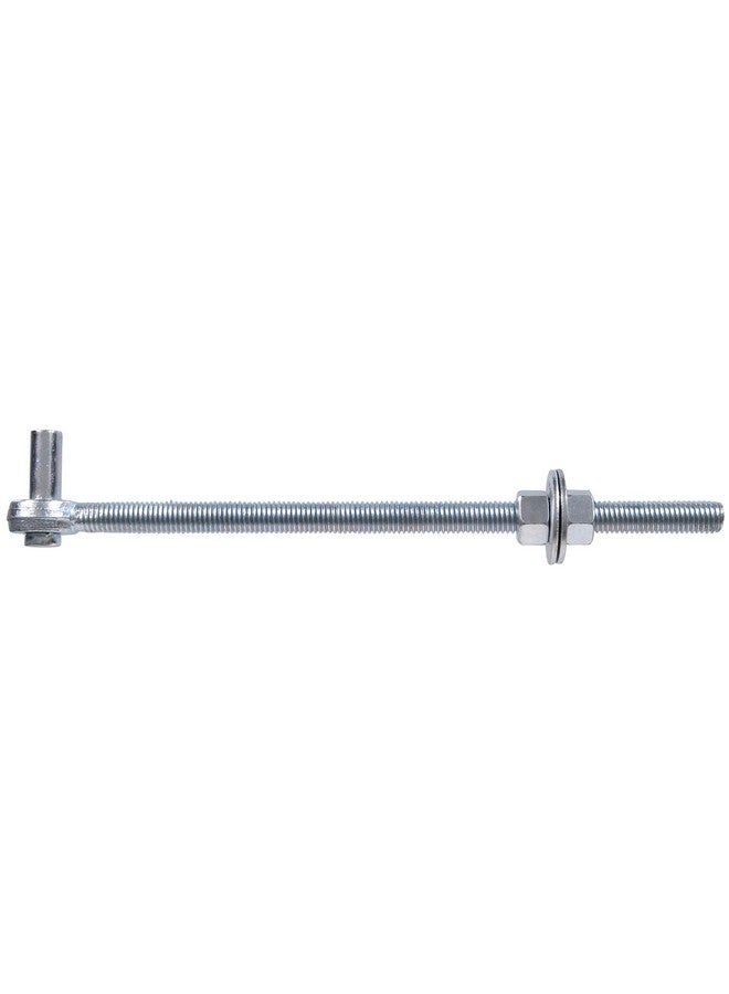 Hardware Essentials Zinc Gate Bolt Hook 5/8" x 12", Steel