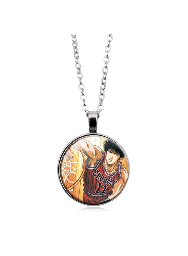 KUYING New Slam Dunk Pendant Sweater Chain Jewelry 