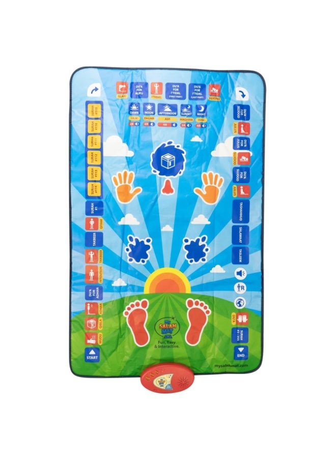 UV Enterprises Kids Educational Smart Prayer Mat Ramadan for Kids Educational Prayer MatFun, Easy & Interactive, Prayer Rug for Kids Children's Islamic Prayer Mat for Kids, Smart Interactive Learning Mat 10 Languages with Translation - Image 2