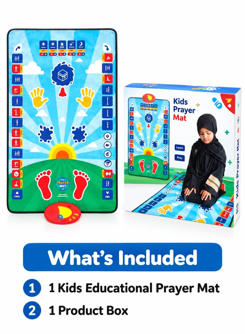 UV Enterprises Smart Interactive Prayer Mat for Kids with 7 Languages & Translations - Image 4