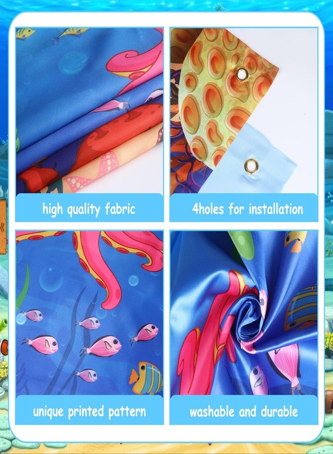 Serencatcher Ocean Toss Game, Bean Bag Toss Game for Kids Ocean Theme, Ocean Sea Animal Backdrop Photo Background for Boys Girls Adults Birthday Party Outdoor Indoor Games Family Class Activities Carnival - Image 4