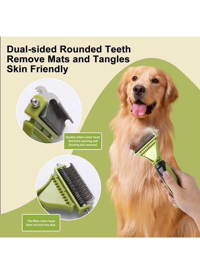 Generic 6 PCS Dog and Cat Grooming Kit, Versatile Tools Including Shedding Brush, Nail Clipper with Nail File, Slicker Brush, Dematting Comb  - Image 5