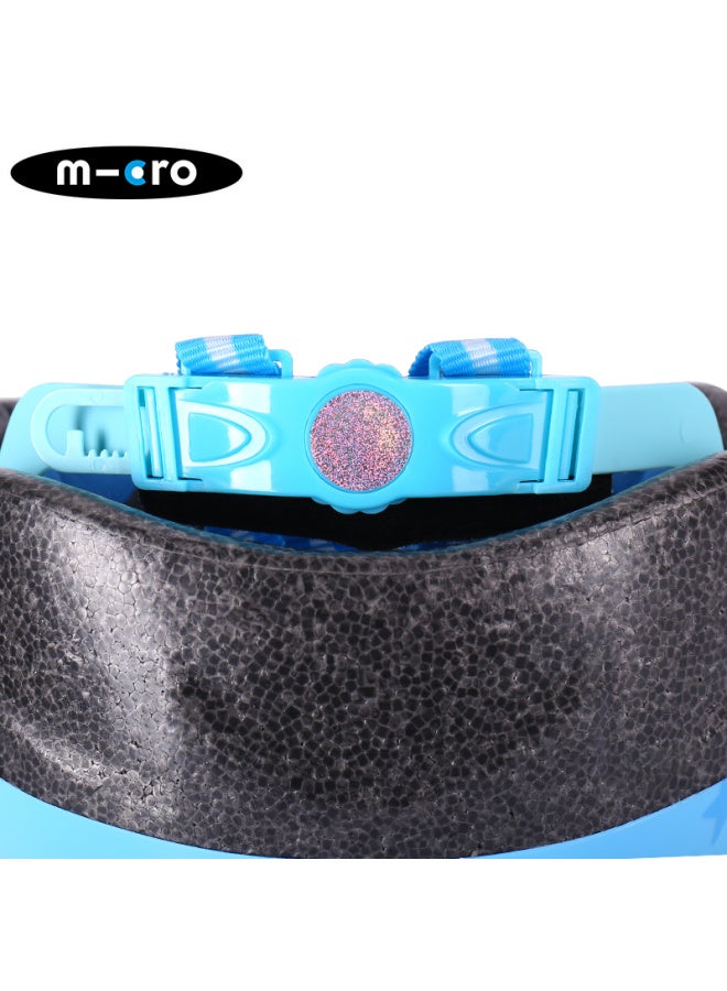 M-cro Roller Skating Protective Gear Complete Set For Children, Including Inline Skates, Skateboard, Helmet, And Protective Gear Package, X8m Blue, Size S - Image 5