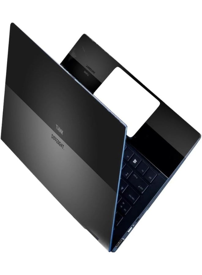Home Trove ANCIARY Full Laptop Skin Bubble-Free HD Quality Sticker for Laptops Upto 15.6" Compatible with Apple/Dell/HP/Lenovo/Acer/Asus/Sony (Dustproof|Waterproof|Scratchproof|Reusable) - Think DIF FL3  - Image 1