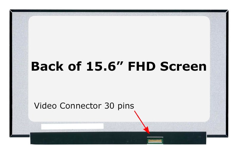 SCREENARAMA New Screen Replacement for LP156WFC(SP)(D1) 30pin FHD Non-Touch 1920x1080 IPS Glossy LCD LED Display with Tools - Image 2