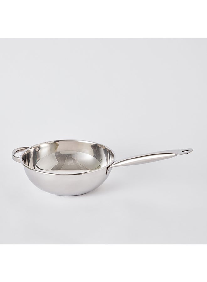 Home Box Stilo Stainless Steel Wok 26 x 9 x 26 cm - Image 5
