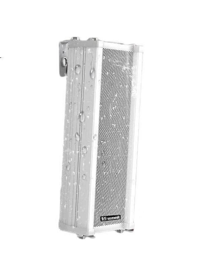 Newmine Qb-530 Outdoor Waterproof Column Speaker, Park School Square Public Address System, Conference Fixed-Pressure Wall-Mounted Speaker, 60W - Image 3