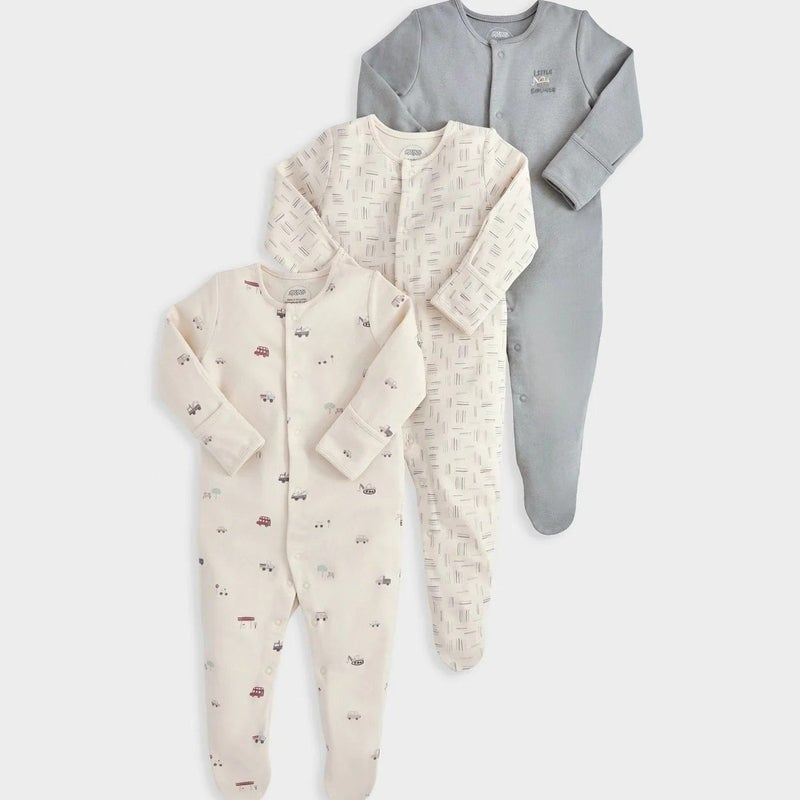 WOWTHIN Foreign Trade Children's Clothing, Spring and Autumn Style Baby Jumpsuit, Long-Sleeved Footed Romper, Pajamas, Newborn Baby Gift Box, Exclusively for Cross-Border Sales - Image 1
