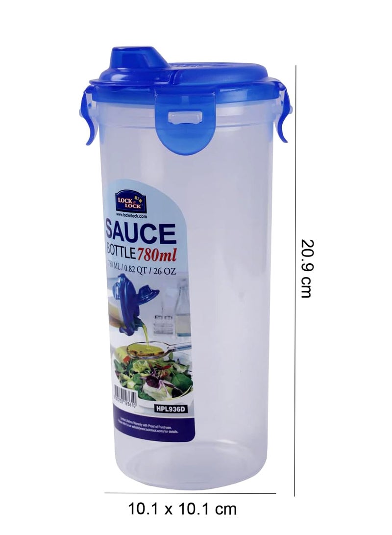 LOCK & LOCK LocknLock Sauce Bottle 780ml Airtight BPA-Free Condiment Container, Large Capacity Dressing & Marinade Container, Easy-Pour Design, Dishwasher Safe Kitchen Storage - Image 2