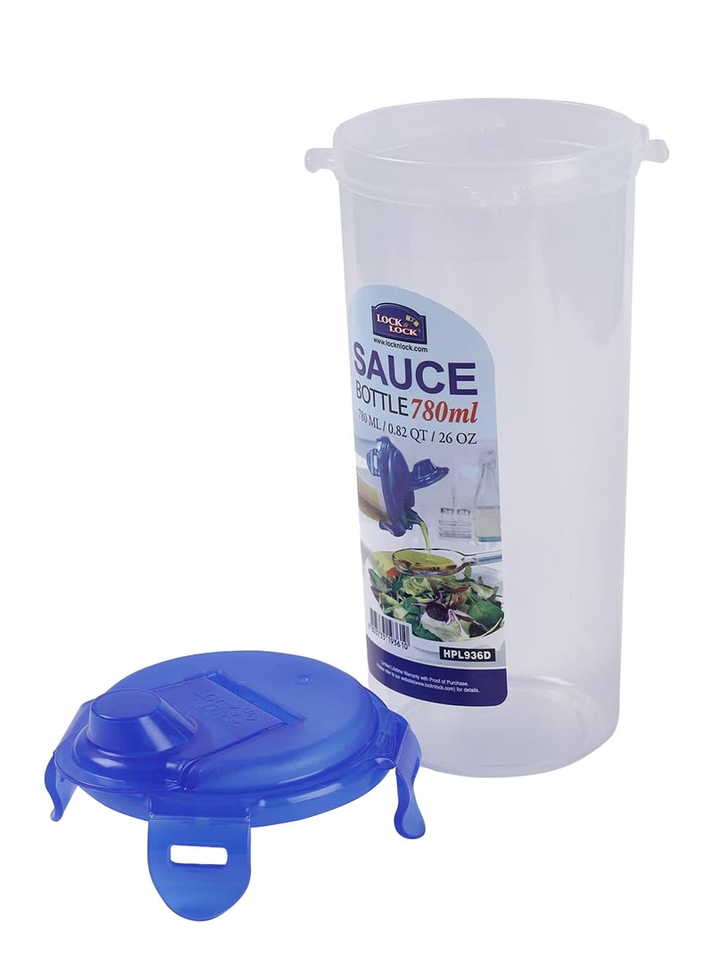 LOCK & LOCK LocknLock Sauce Bottle 780ml Airtight BPA-Free Condiment Container, Large Capacity Dressing & Marinade Container, Easy-Pour Design, Dishwasher Safe Kitchen Storage - Image 4