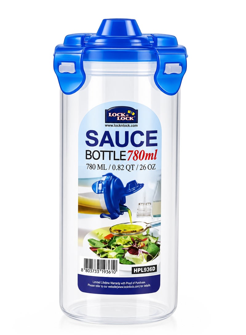 LOCK & LOCK LocknLock Sauce Bottle 780ml Airtight BPA-Free Condiment Container, Large Capacity Dressing & Marinade Container, Easy-Pour Design, Dishwasher Safe Kitchen Storage - Image 1