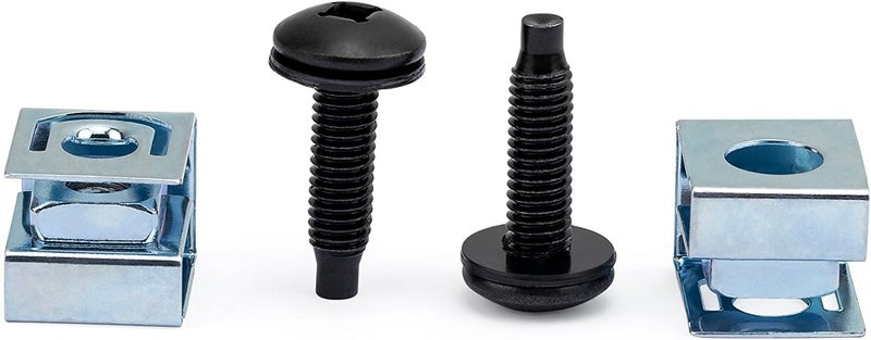 Star Tech .com 10-32 Server Rack Screws - 50 Pack - Network Rack Screws and Clip Nuts for Rack Mount Server Cabinet or Enclosure , TAA (CLPSCRW1032) - Image 2