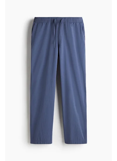اتش اند ام Relaxed Fit Poplin trousers