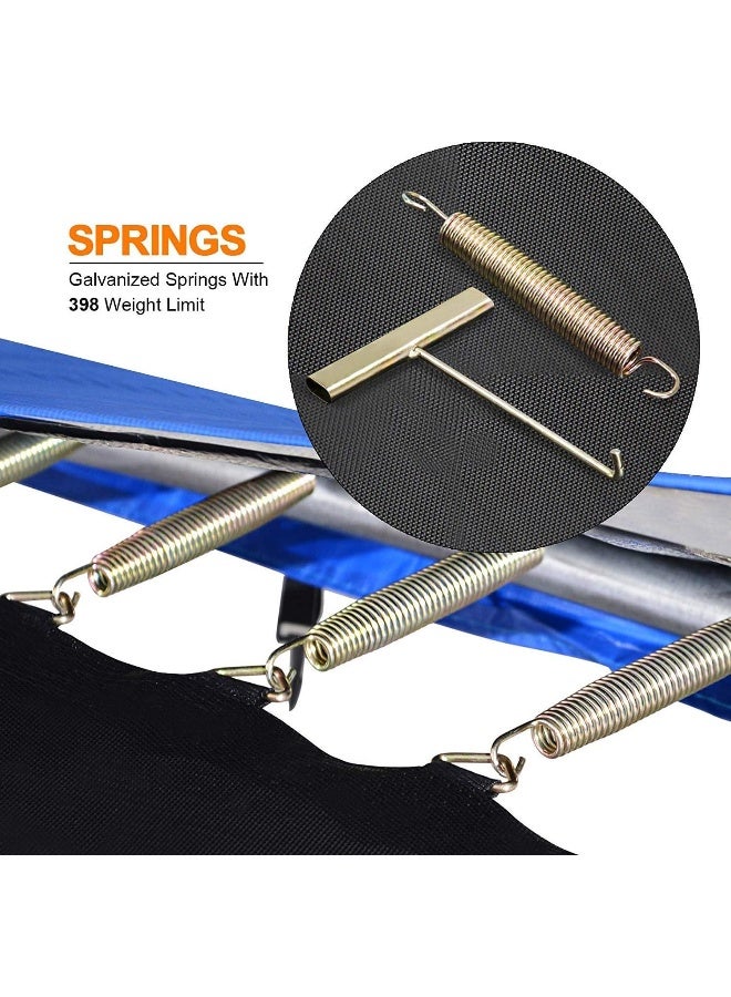 Rainbow Toys - 14Ft Trampoline for Kids Trampoline Fitness Exercise Equipment Outdoor Garden Jump Bed Trampoline With Safety Enclosure - Image 5