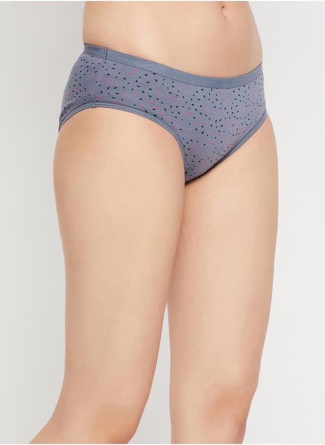 Clovia - Women Pack of 3 Low Waist Printed Bikini Briefs by Styli - Image 1