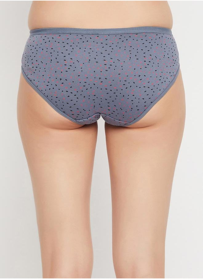Clovia - Women Pack of 3 Low Waist Printed Bikini Briefs by Styli - Image 1