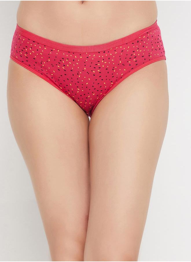 Clovia - Women Pack of 3 Low Waist Printed Bikini Briefs by Styli - Image 1